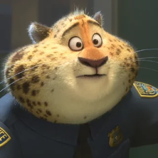 Стикер 42 😎 Видео набор стикеров по мульту «Zootopia Зверополис»
