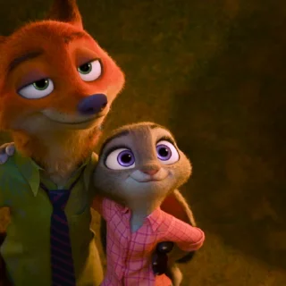 Стикер 48 😎 Видео набор стикеров по мульту «Zootopia Зверополис»