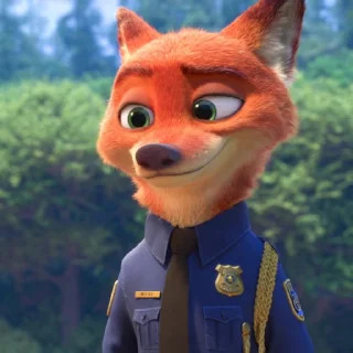 Стикер 50 😎 Видео набор стикеров по мульту «Zootopia Зверополис»