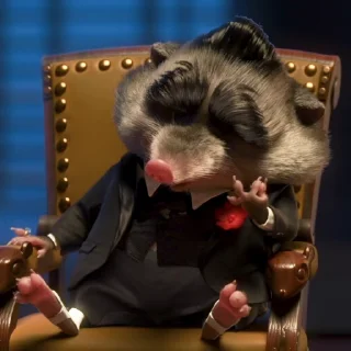 Стикер 37 😎 Видео набор стикеров по мульту «Zootopia Зверополис»