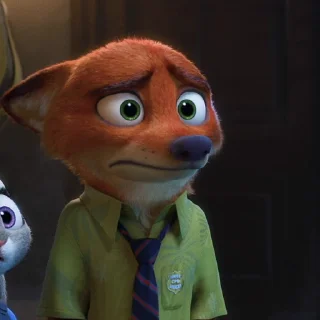 Стикер 36 😎 Видео набор стикеров по мульту «Zootopia Зверополис»