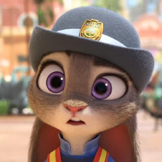 Стикер 11 😎 Видео набор стикеров по мульту «Zootopia Зверополис»