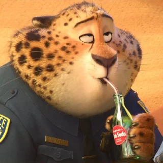 Стикер 24 😎 Видео набор стикеров по мульту «Zootopia Зверополис»