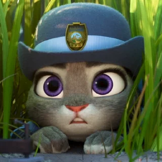 Стикер 13 😎 Видео набор стикеров по мульту «Zootopia Зверополис»