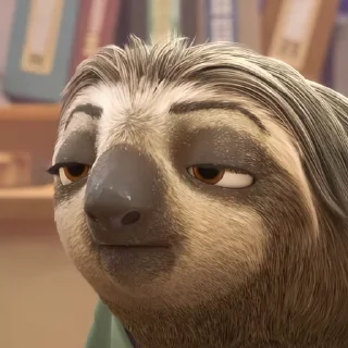 Стикер 34 😎 Видео набор стикеров по мульту «Zootopia Зверополис»