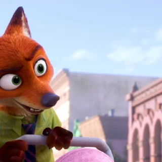 Стикер 27 😎 Видео набор стикеров по мульту «Zootopia Зверополис»