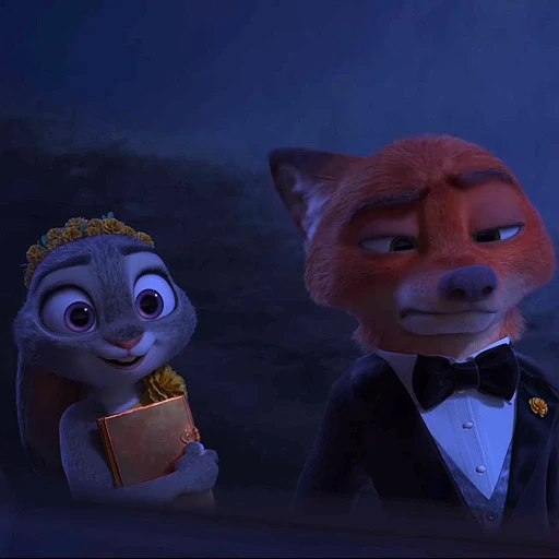 😃 Стикер «Judy and Nick» для Telegram