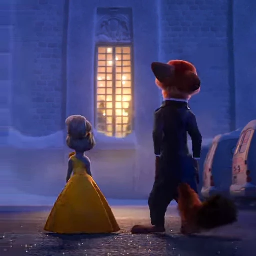 🤩 Стикер «Judy and Nick» для Telegram