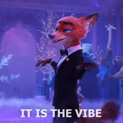 🤩 Стикер «Judy and Nick» для Telegram
