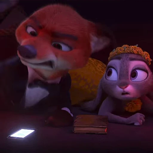 🔨 Стикер «Judy and Nick» для Telegram