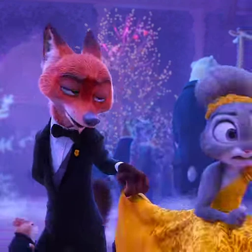 💃 Стикер «Judy and Nick» для Telegram
