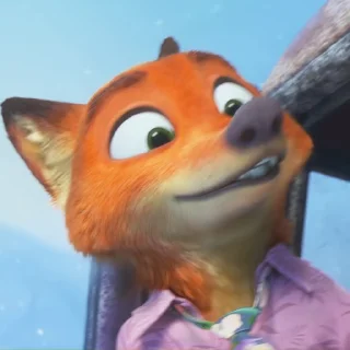 Стикер 34 ⭐️ Видео набор стикеров по мульту «Zootopia 2 Зверополис 2»