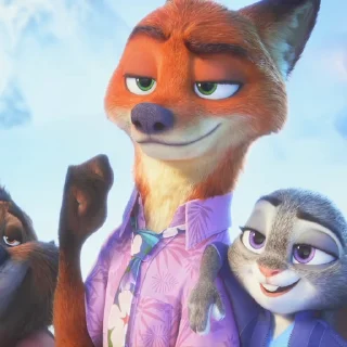 Стикер 37 ⭐️ Видео набор стикеров по мульту «Zootopia 2 Зверополис 2»