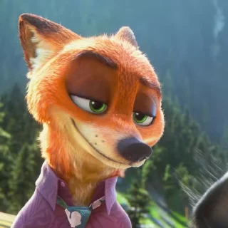 Стикер 24 ⭐️ Видео набор стикеров по мульту «Zootopia 2 Зверополис 2»