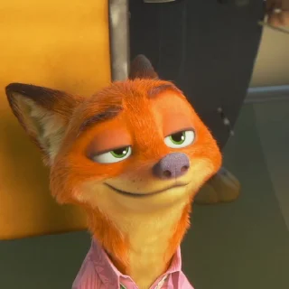 Стикер 7 ⭐️ Видео набор стикеров по мульту «Zootopia 2 Зверополис 2»