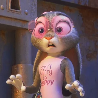Стикер 5 ⭐️ Видео набор стикеров по мульту «Zootopia 2 Зверополис 2»