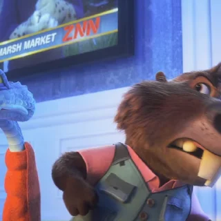 Стикер 33 ⭐️ Видео набор стикеров по мульту «Zootopia 2 Зверополис 2»