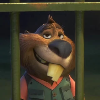 Стикер 28 ⭐️ Видео набор стикеров по мульту «Zootopia 2 Зверополис 2»