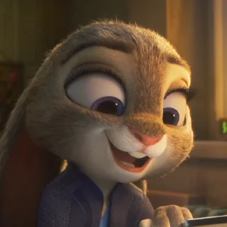 Стикер 12 ⭐️ Видео набор стикеров по мульту «Zootopia 2 Зверополис 2»