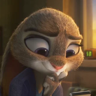 Стикер 11 ⭐️ Видео набор стикеров по мульту «Zootopia 2 Зверополис 2»