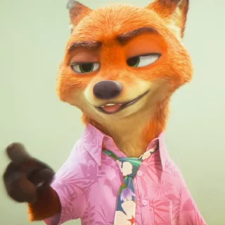 Стикер 39 ⭐️ Видео набор стикеров по мульту «Zootopia 2 Зверополис 2»