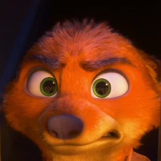 Стикер 26 ⭐️ Видео набор стикеров по мульту «Zootopia 2 Зверополис 2»