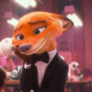 Стикер 21 ⭐️ Видео набор стикеров по мульту «Zootopia 2 Зверополис 2»