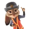 Стикер 40 Zootopia
