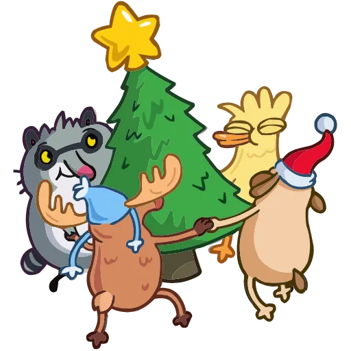 🎄 Эмодзи «Зак» для Telegram