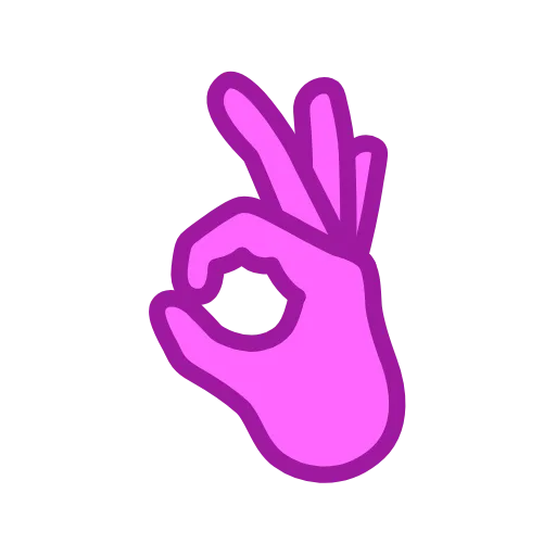 Стикер 38 Reactions #emoji #color #rainbow