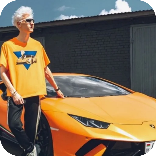 🚗 Стикер «A4» для Telegram