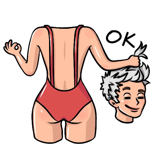 😱 Стикер «A4stiker» для Telegram