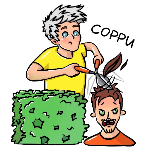 😱 Стикер «A4stiker» для Telegram