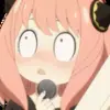 Стикер 47 Anya Forger #anime #girl #cute