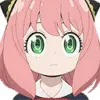 Стикер 22 Anya Forger #anime #girl #cute