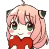 Стикер 34 Anya Forger #anime #girl #cute