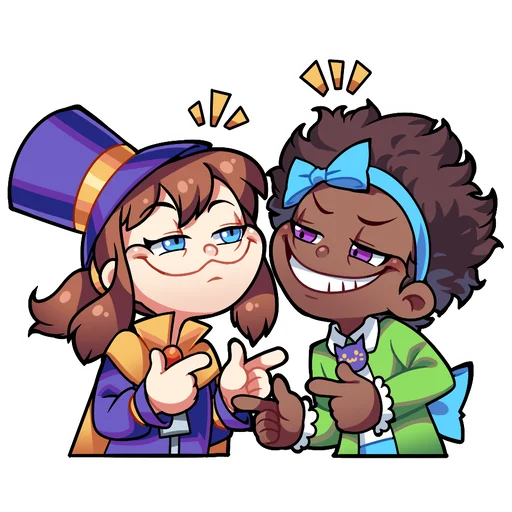 😀 Стикер «A Hat In Time» для Telegram