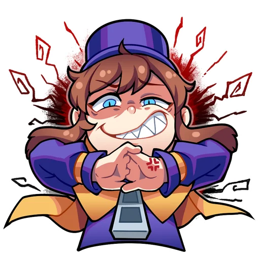 😏 Стикер «A Hat In Time» для Telegram