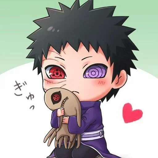🌑 Стикер «Obito Uchiha» для Telegram