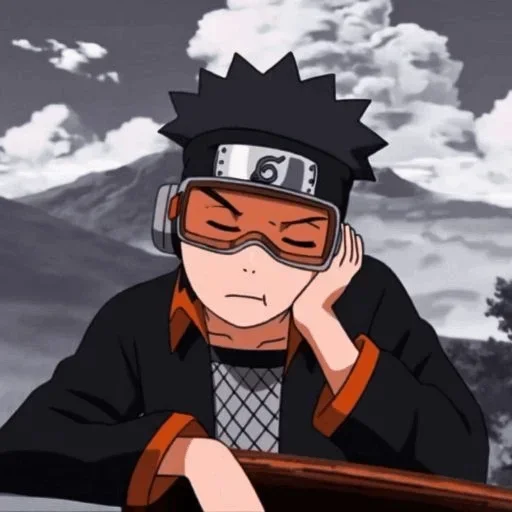 🌑 Стикер «Obito Uchiha» для Telegram