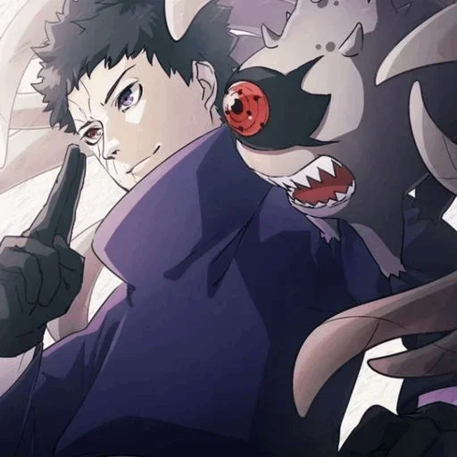 🌑 Стикер «Obito Uchiha» для Telegram