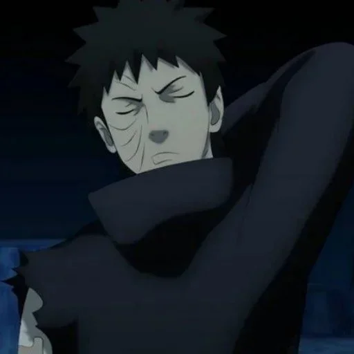 🌑 Стикер «Obito Uchiha» для Telegram