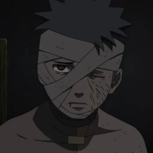 🌑 Стикер «Obito Uchiha» для Telegram