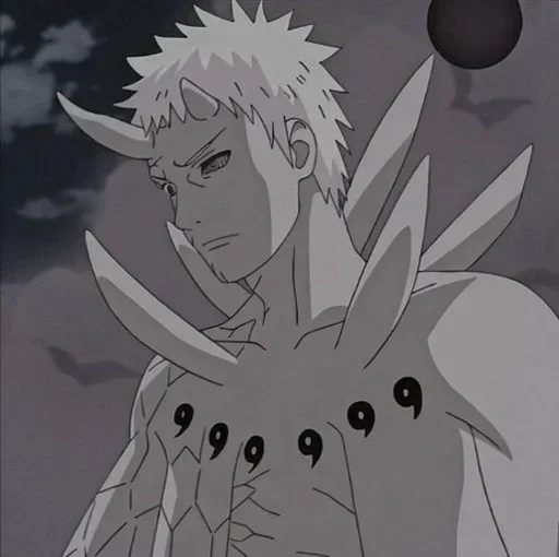 🌑 Стикер «Obito Uchiha» для Telegram
