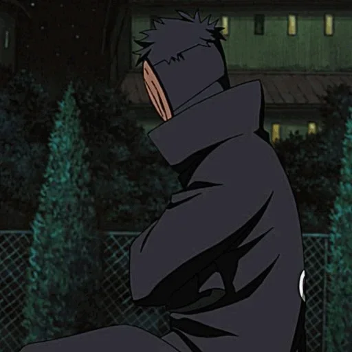 🌑 Стикер «Obito Uchiha» для Telegram