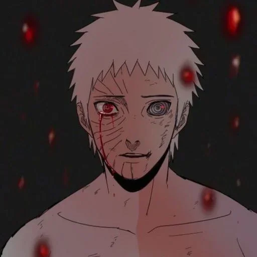 🌑 Стикер «Obito Uchiha» для Telegram