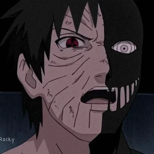 🌑 Стикер «Obito Uchiha» для Telegram