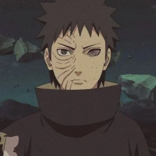 🌑 Стикер «Obito Uchiha» для Telegram