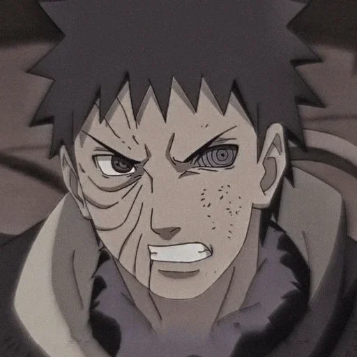🌑 Стикер «Obito Uchiha» для Telegram