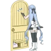 🚪 Эмодзи «Женственная линия» для Telegram